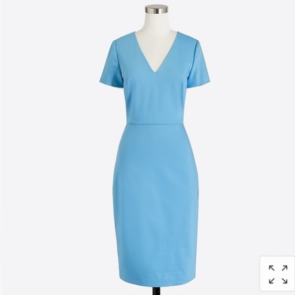 J. Crew Dresses & Skirts - J. Crew Womens Cap-Sleeve V-neck Dress